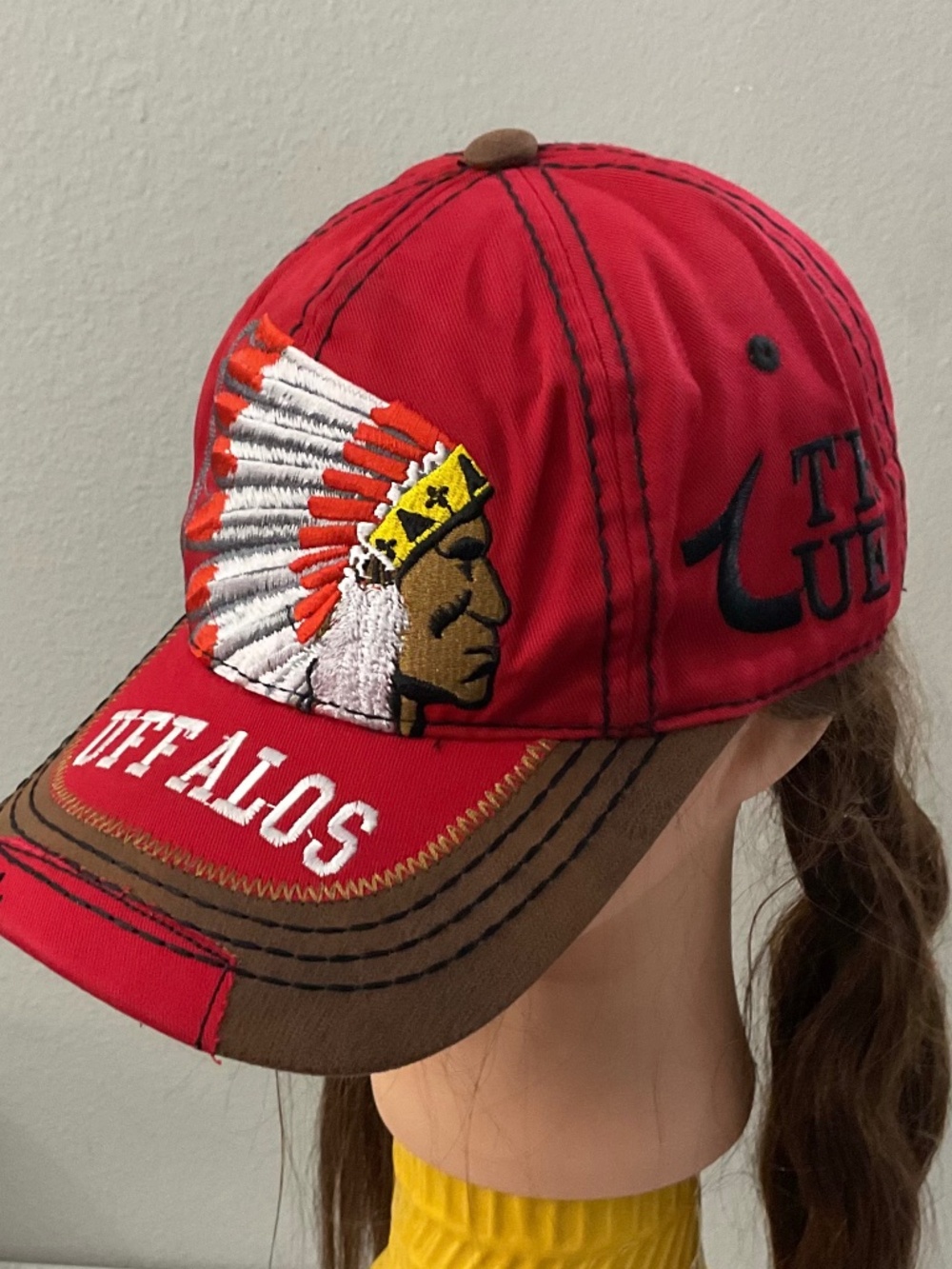 True religion Indian Hat.